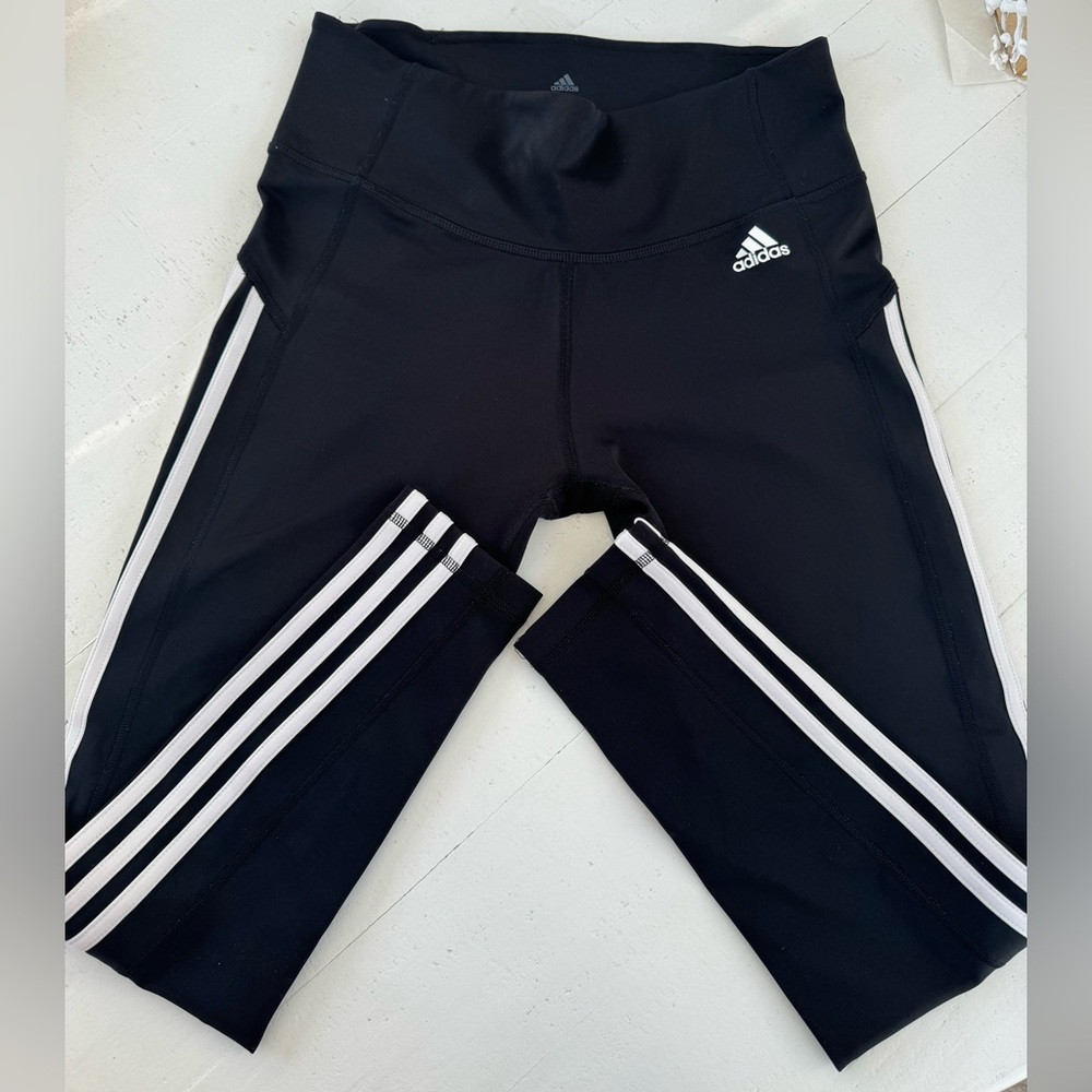 Adidas Women 3 Stripe Climalite— M